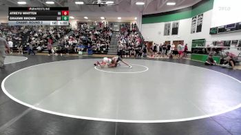 113 lbs Champ. Round 2 - Atreyu Whitten, Oak Grove vs Graeme Brown, Lafayette High School
