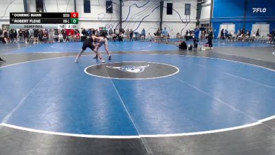 Elite 184 lbs Semifinal - Robert Flege, Wisconsin-La Crosse vs Dominic Mann, St. Cloud State