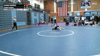 132 lbs Cons. Round 5 - Gunner Knudsen, West Field vs Jaden Suarez, Corner Canyon