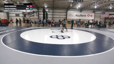 72 lbs Champ. Rd Of 32 - Noah Diamond, Hornet Training Center vs Kevon Russell, Warrior Regional Training Center