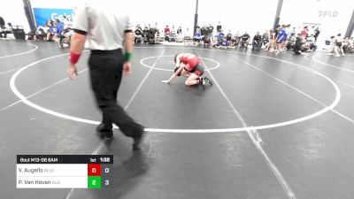 103 lbs Quarterfinal - Vincent Augello, Blue Wave vs Peyton Van Hoven, Team Alien UFO