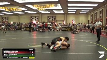 117 lbs Round 1 (6 Team) - Matt Diamond, BlueWave 2 vs ARMANI MCCANN, Elite Wrestling Black