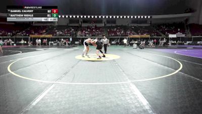 174 lbs Round Of 16 - Samuel Calvert, MIT vs Matthew Riehle, Hillsdale