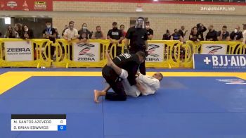 MARCELO SANTOS AZEVEDO vs DAVID BRIAN EDWARDS 2020 Austin International Open IBJJF Jiu-Jitsu Championships