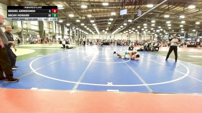 145 lbs Round Of 64 - Miguel Arredondo, FL vs Micah Howard, NC
