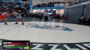 285 lbs Semifinal - Aiden McGinnis, Mountain View vs Zach Moss, Teton