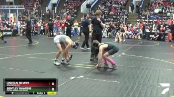 100 lbs Semifinal - Lincoln Silvers, Beaverton WC vs Bentley Hawkins, Eaton Rapids Youth WC