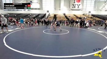 145 lbs Cons. Round 6 - Tennison Eiss, Black Belt Wrestling Academy vs Pace Zeiler, Club Not Listed
