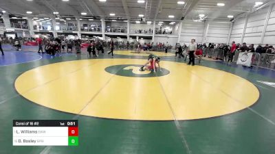 106 lbs Consi Of 16 #2 - Landyn Williams, Essex Warriors vs Destiny Bosley, Springfield VT