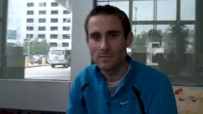 Josh Rohatinsky before the 2010 Houston Half Marathon
