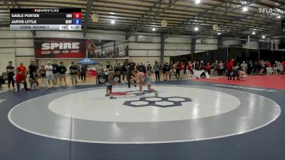 65 kg Cons. Round 7 - Gable Porter, Cavalier Wrestling Club vs Jarvis Little, Boone RTC