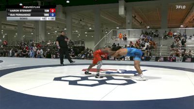 80 lbs Semis - Aaron Stewart, Toss Em Up Wrestling Academy vs Isai Fernandez, Titan Mercury Wrestling Club (TMWC)