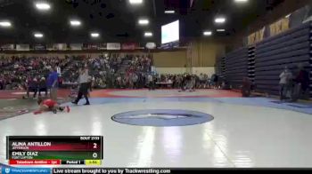 136 lbs Champ. Round 2 - Emily Diaz, Fort Lupton vs Alina Antillon, Jefferson