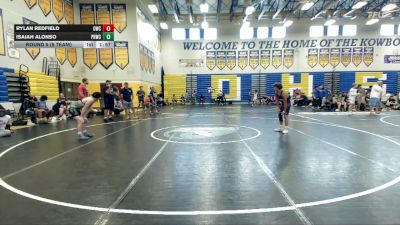106 lbs Round 5 (8 Team) - ISAIAH ALONSO, Palm Harbor WC vs Rylan Redfield, Osceola WC