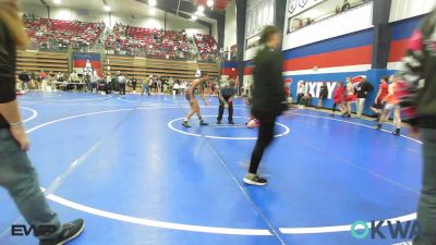 105 lbs Rr Rnd 1 - Arwen Frisby, Skiatook Youth Wrestling vs Braelynn Williams, Wagoner Takedown Club