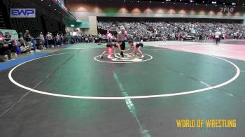 100 lbs Semifinal - Yamilette Hernandez, Top Dog Wrestling Club vs Aubrey Pinther, La Grande Girls