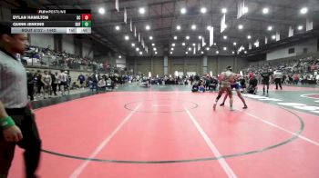 144D Quarterfinal - Dylan Hamilton, Deer Creek vs Quinn Jenkins, Buford