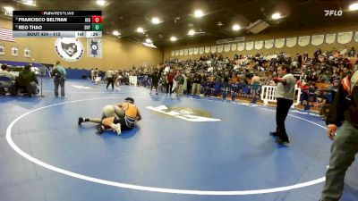 113 lbs Cons. Semi - Reo Thao, Sunnyside vs Francisco Beltran, Independence
