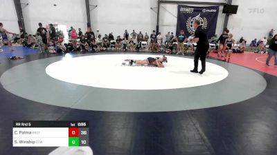 90 lbs Rr Rnd 5 - Cole Palma, Brothers Of WOW vs Sam Winship, CT Whale K-8