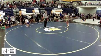 115 lbs. Cons. Round 5 - Maddox Quiroz-white, Little Rock Central vs Haddley Dale, Troy Buchanan