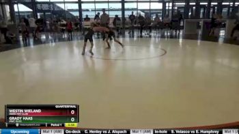 Quarterfinal - Westin Wieland, Indee Mat Club vs Grady Haas, Mwc Elite