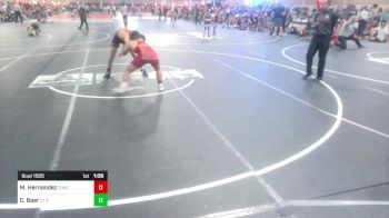 130 lbs Round Of 16 - Mitchell Hernandez, Coachella Valley WC vs Cole Baer, LV Bears WC