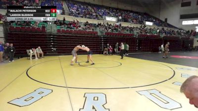 190 lbs Consi Of 8 #2 - Malachi Peterson, Westside vs Landon Bledsoe, Fountain Inn