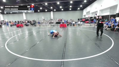 126 lbs Derion Williams, Ohio Gray vs Diesel Knudsen, Team Utah