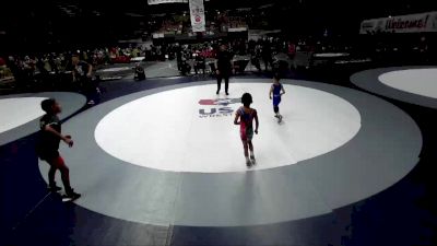 43 lbs 1st Place Match - Michael Guiang, Turlock Wrestling Club vs Jacob Espinosa, Yucaipa Thunder Wrestling Club