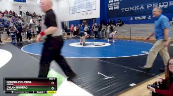 139 lbs Round 3 - Dylan Romero, Minnetonka vs Nehimia Figueroa, Hibbing