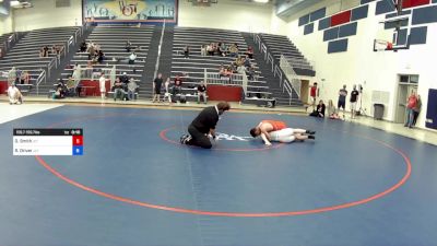 159.7-159.7 lbs Rr Rnd 2 - Drake Smith, JET Wrestling vs Ryan Driver, JET Wrestling