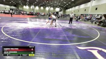 165 lbs Cons. Round 4 - Harris Treuting, Jesuit vs Keon Edwards, Newton HS