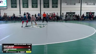 82-85 lbs Quarterfinal - Cooper Durham, Bulls WC vs Scott Kilmer, Young Warrior WA