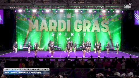 ACE Cheer Company - Apaches [2026 L3 Junior - Flex - Medium Day 2] 2026 Mardi Gras Grand Nationals