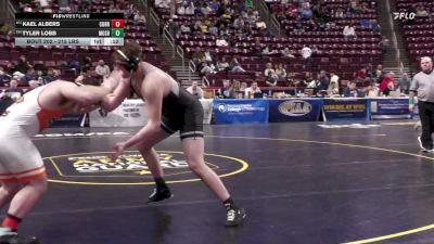 215 lbs Consi 1 - Kael Albers, Corry vs Tyler Lobb, Moshannon Valley