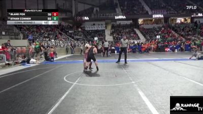 125 lbs Cons. Round 2 - Blake Fox, Thunderbird vs Ethan Conner, Rossville