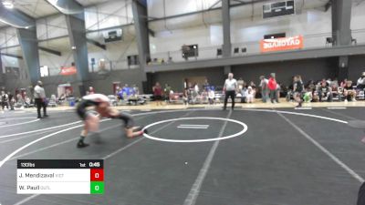 130 lbs Consi Of 8 #1 - Joel Mendizaval, Victory Wrestling-Central WA vs Wyatt Paull, Outlaw WC