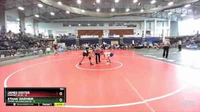 152 lbs Round 2 (3 Team) - James Kester, Fairport Sr HS vs Ethan Warmbir, Cicero-No.Syracuse HS