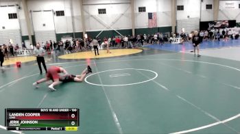 190 lbs Cons. Round 2 - Landen Cooper, LDNE vs Jerik Johnson, FAIRBURY