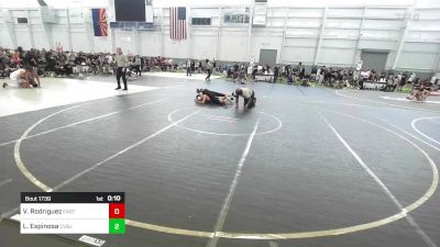 123 lbs Consolation - Valentina Rodriguez, Eastvale Elite WC vs Lauren Espinosa, Cvbjj