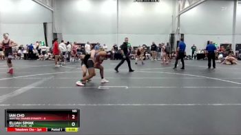 165 lbs Round 7 (8 Team) - Elijah Simak, Grit Mat Club vs Ian Cho, Whitted Trained Dynasty