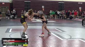 115 lbs Cons. Round 2 - Alina Ajruloski, Independence vs Callie Nosbisch, Vinton-Shellsburg