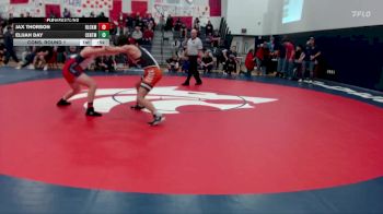 165 lbs Cons. Round 1 - Jax Thorson, Black Hills vs Elijah Day, Centralia