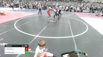 146 lbs Consi Of 4 - Xayveun Naranjo, 208 Spartans vs Michael Procunier, Yuba Sutter Combat