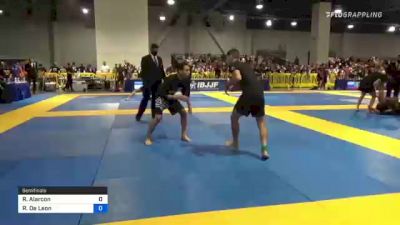 Richard Alarcon vs Reynaldo De Leon 2021 American National IBJJF Jiu-Jitsu Championship