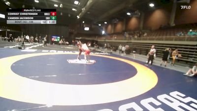 149 lbs Cons. Semi - Camden Jacobson, Colorado Mesa University vs Conway Christensen, Western Wyoming Community College