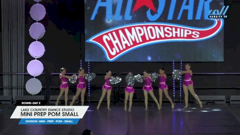 Lake Country Dance Studio - Mini Prep Pom Small [2025 Mini - Prep - Pom - Small Day 2] 2025 ASCS Dance Grand Nationals & Cheer Showdown