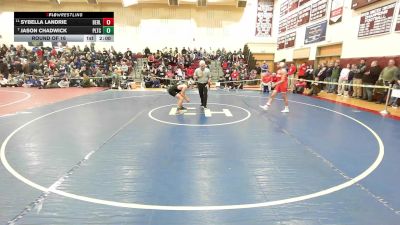 120 lbs Round Of 16 - Sybella Landrie, Berlin vs Jason Chadwick, Platt Tech*