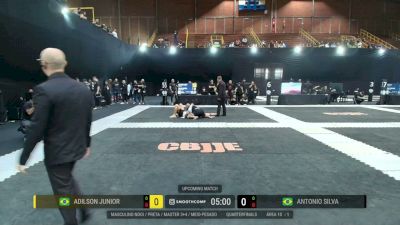 Adilson Junior vs Antonio Silva 2026 CBJJE South American Jiu-Jitsu Championship