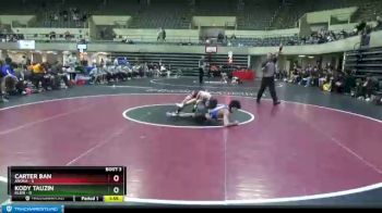 138 lbs Quarterfinals (8 Team) - Carter Ban, Anoka vs Kody Tauzin, Klein